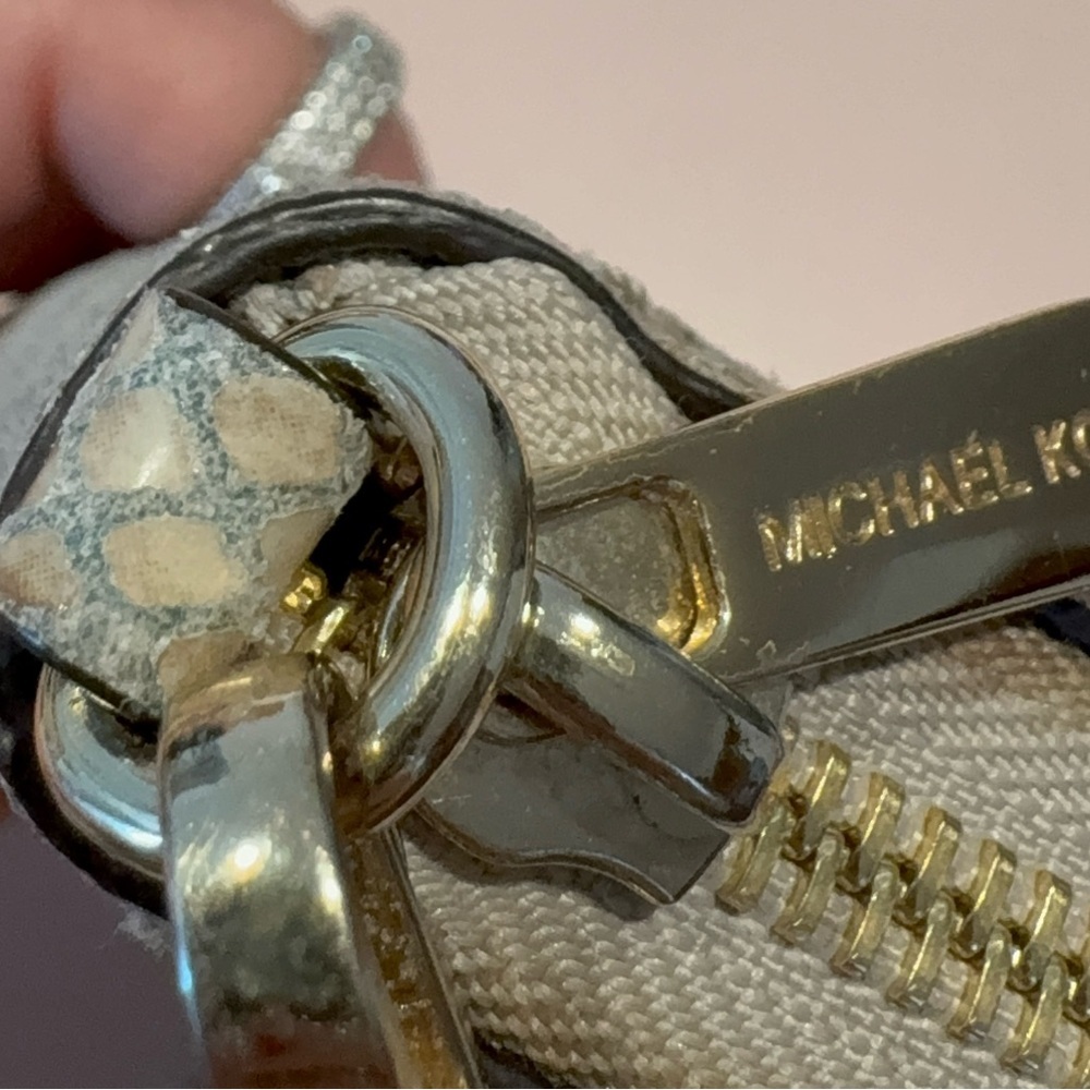 Michael Kors JetSet Snakeskin Wristlet - Picture 6 of 6